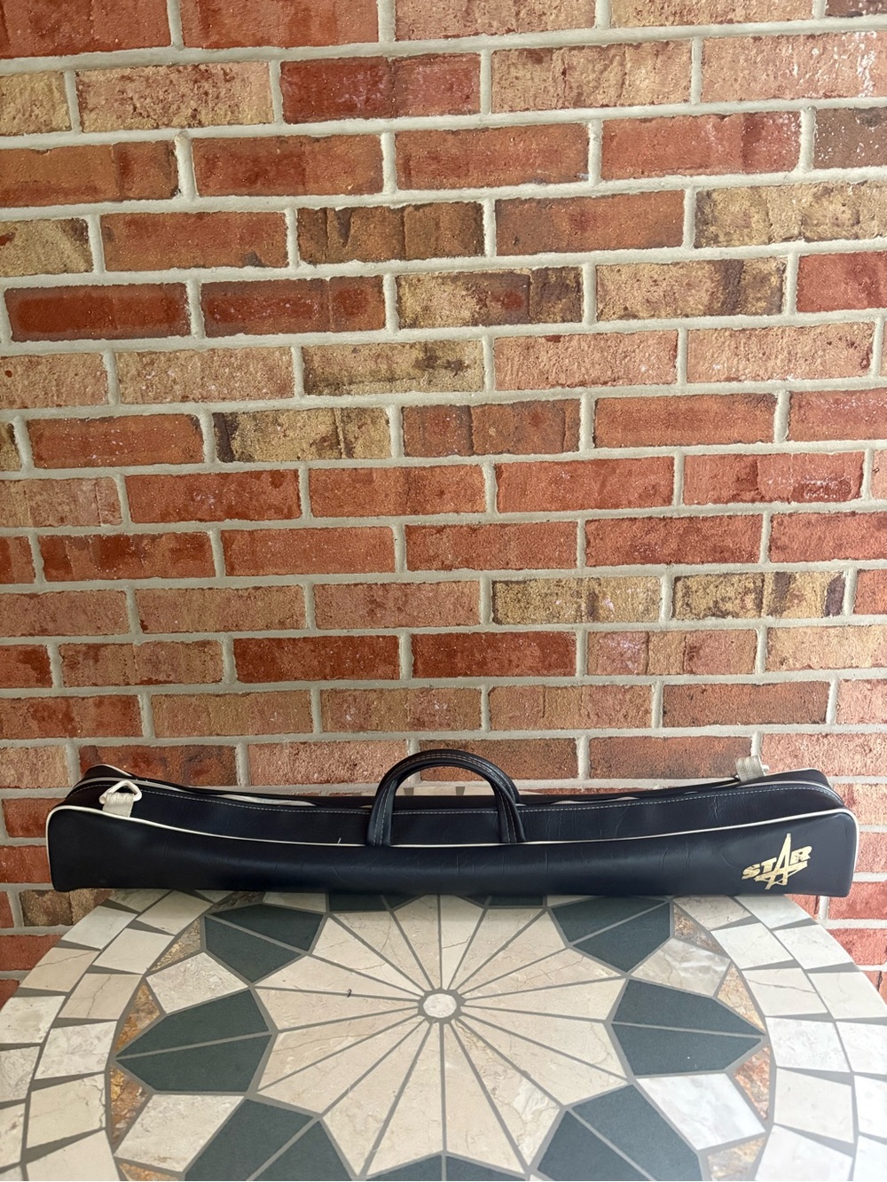 Vintage 1980’s Star Baton Twirling Bag Navy Blue